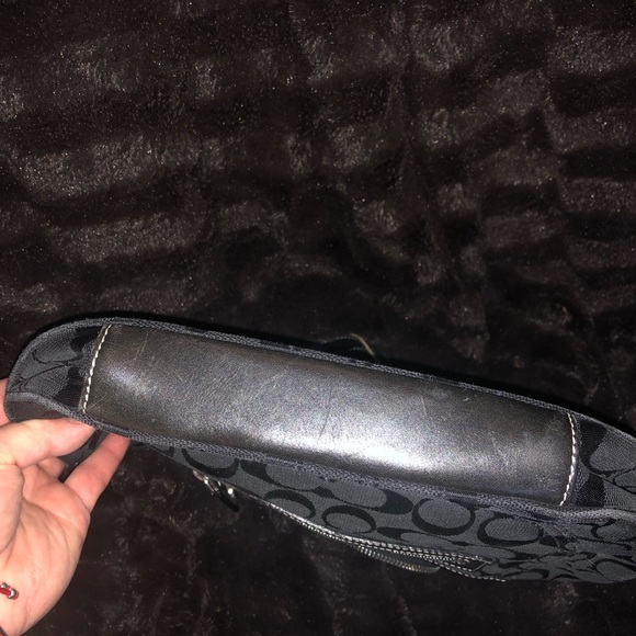 COACH MATERIAL SHOULDER BAG - Picture 3 of 8